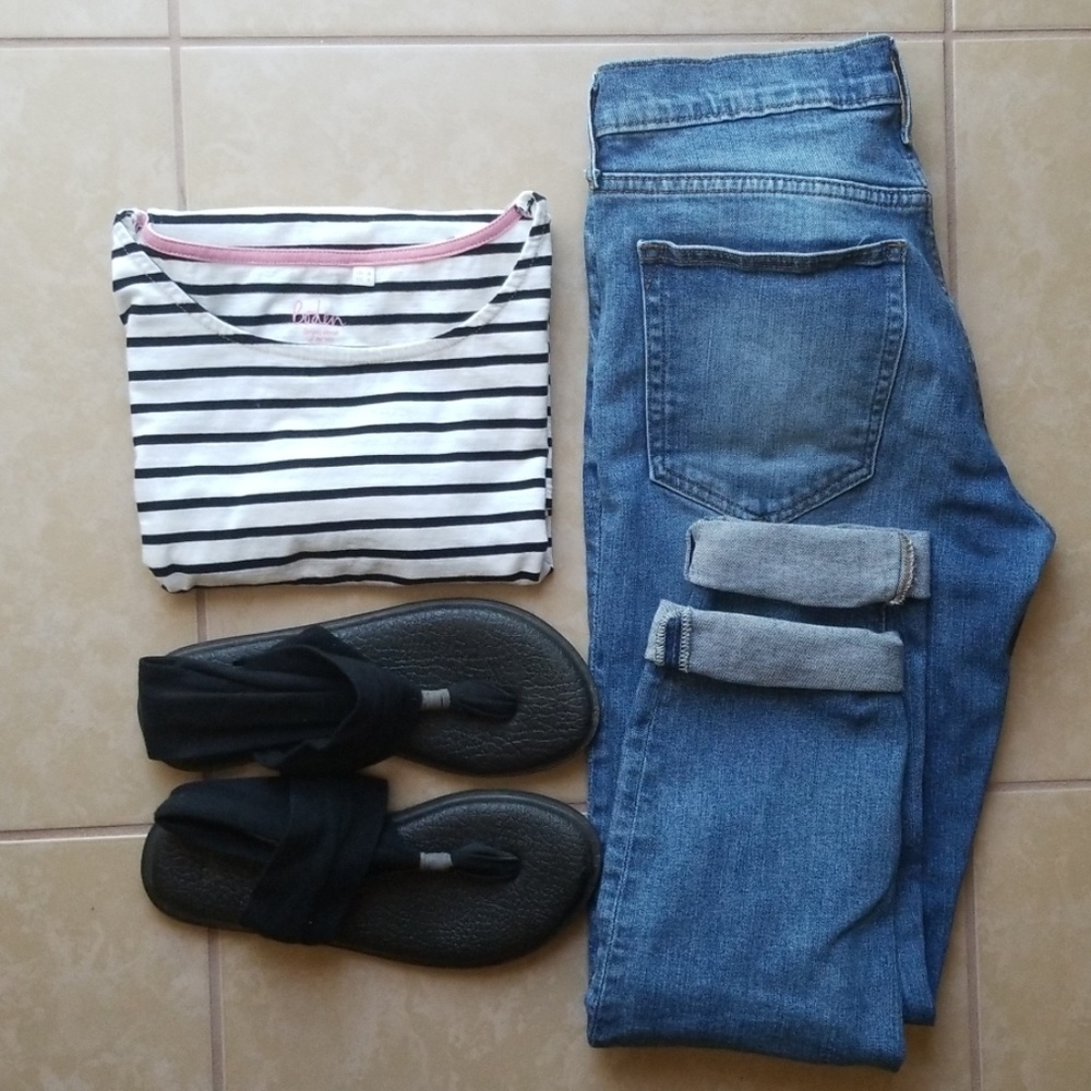 Boden | Striped short sleeve Breton tee